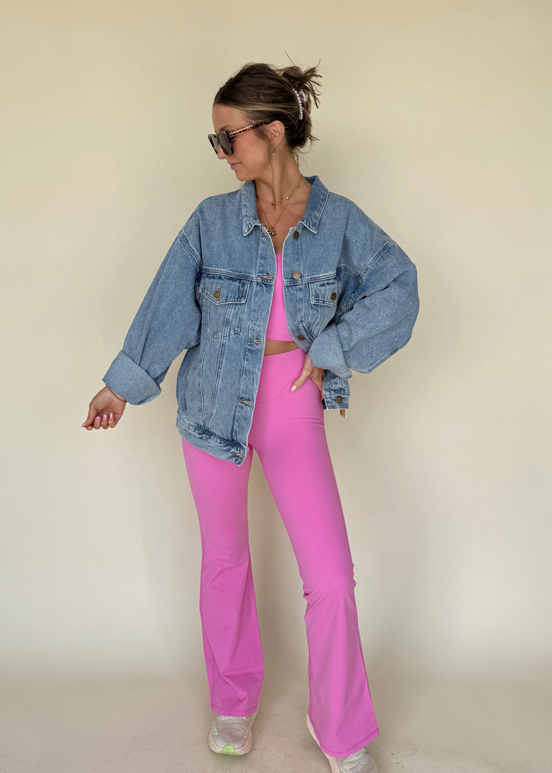 Pink Lover Flares