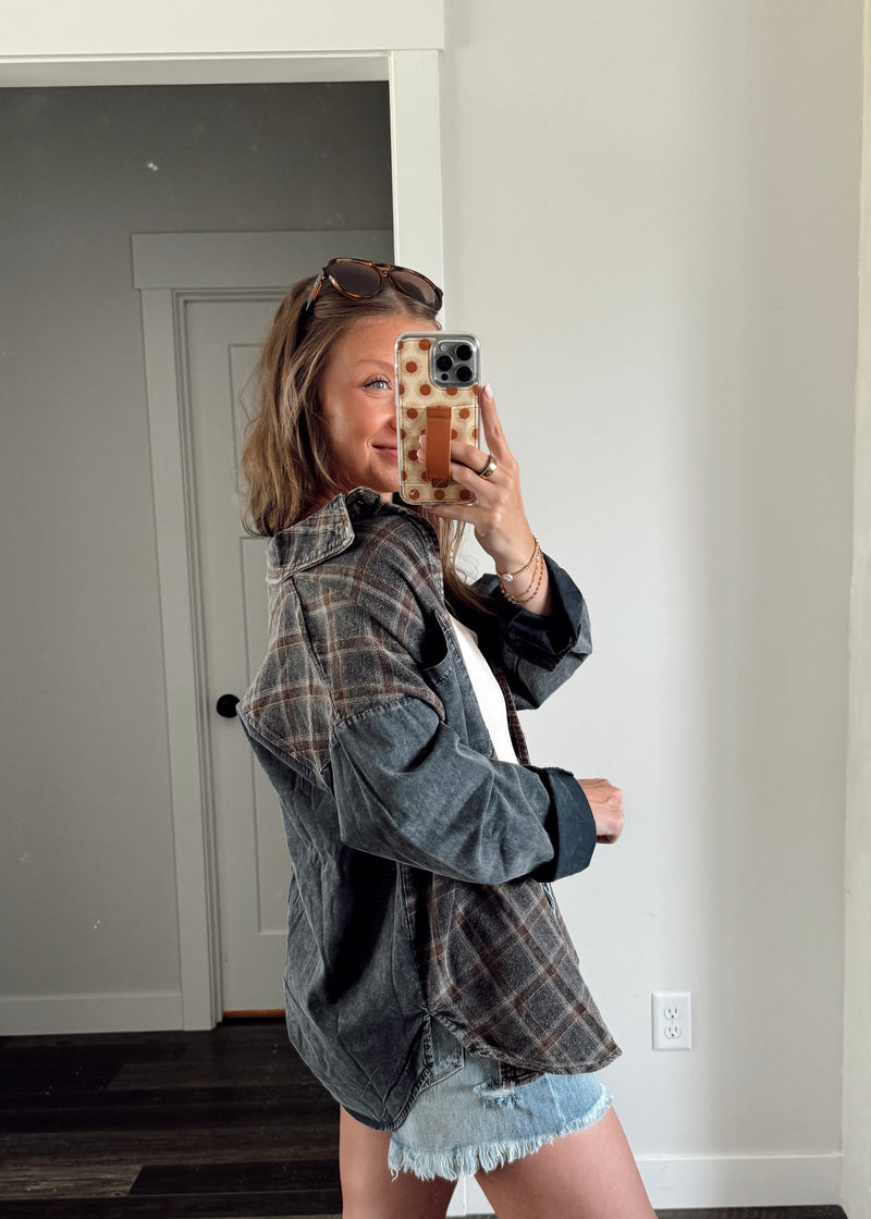 Sullivan Lightweight Plaid Shacket