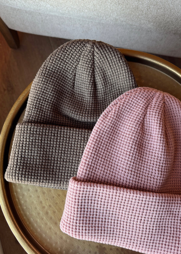 Winter Waffle Knit Beanies