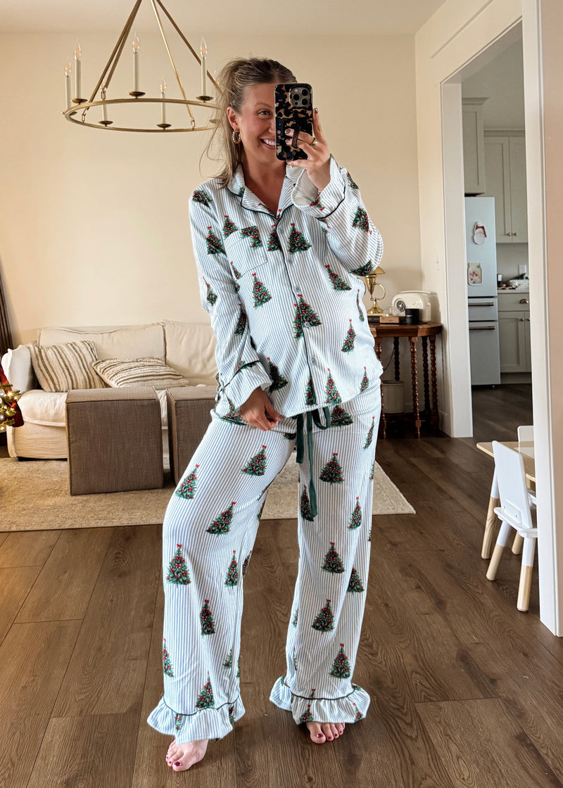 Pinstripe & Pines Jammies
