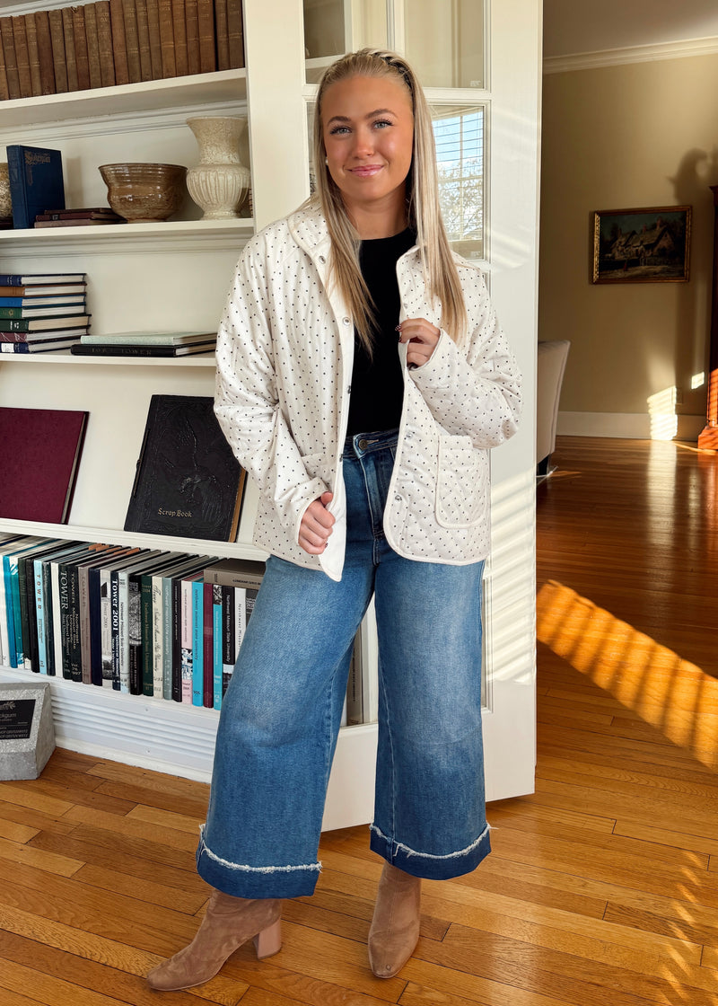 Classic Polka Dot Jacket