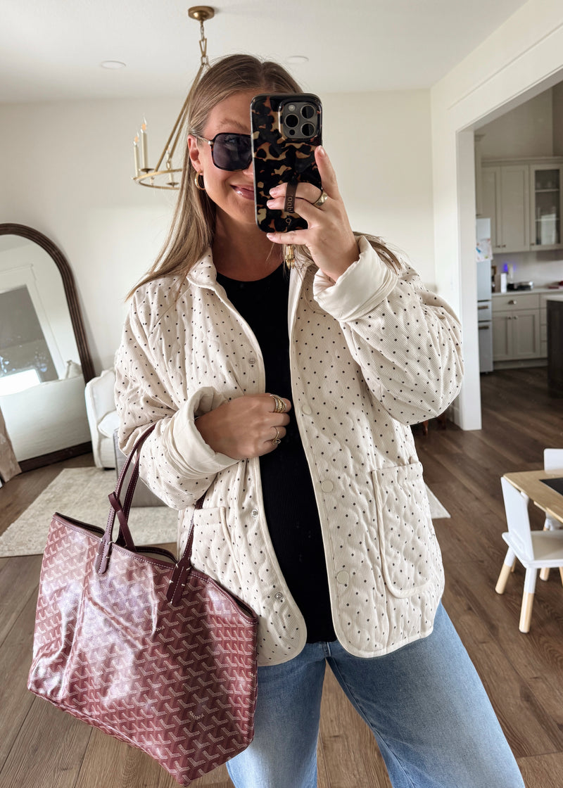 Classic Polka Dot Jacket