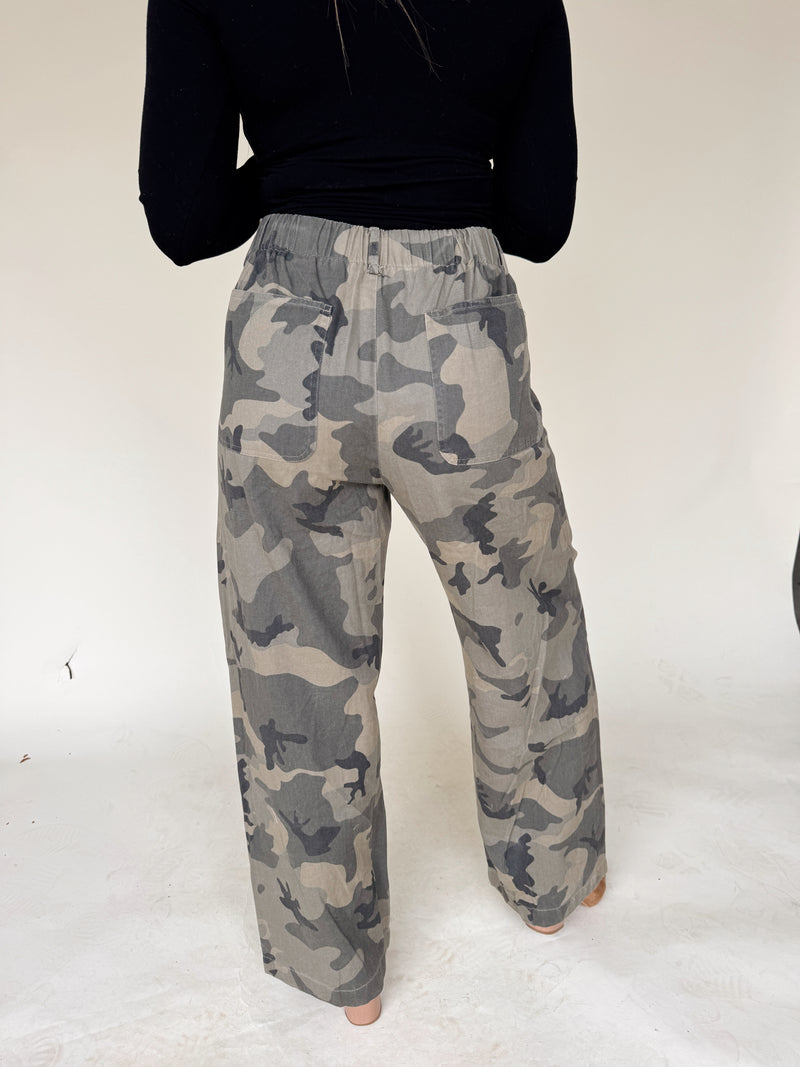 Chic in Camo Pants
