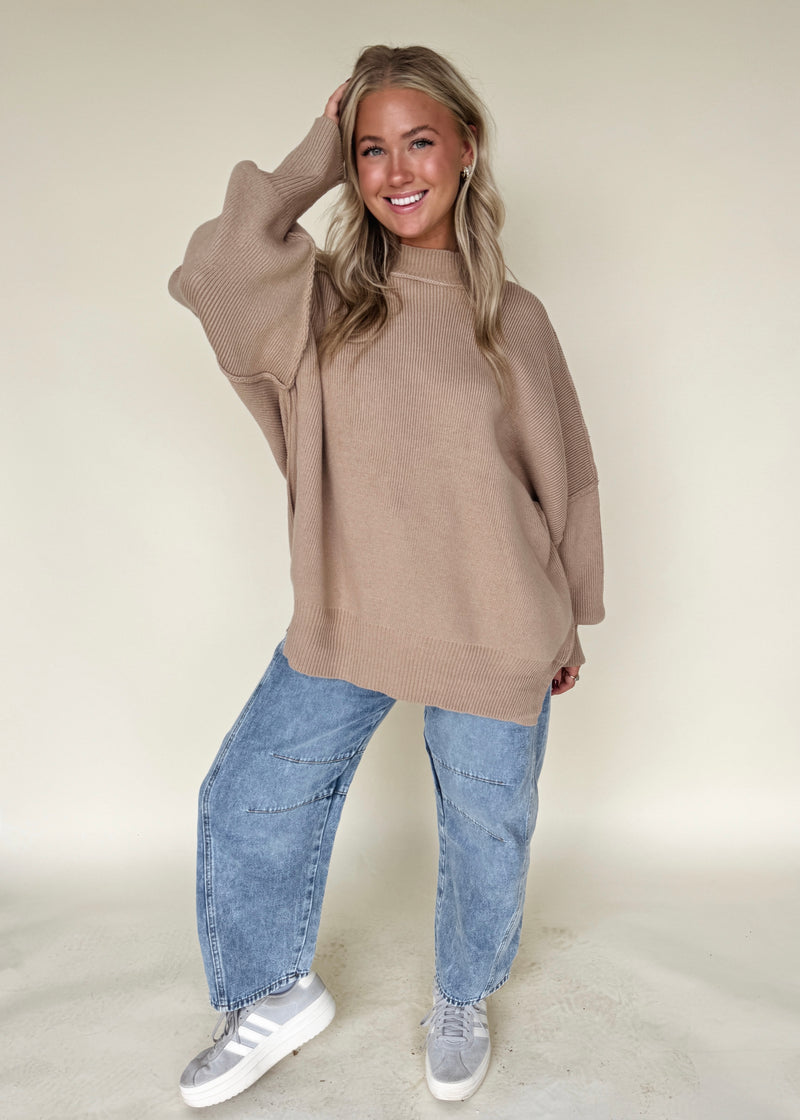 Livvy Sweater-Tan