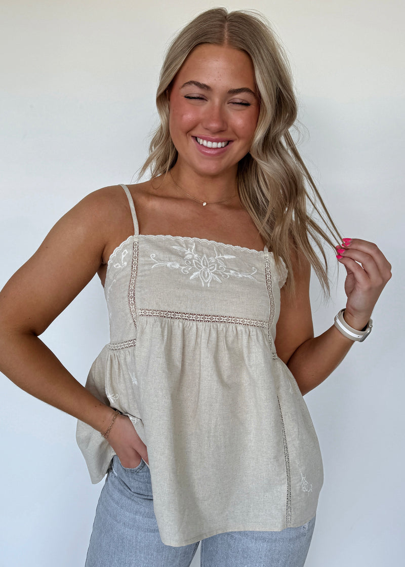 Embry Embroidered Tank