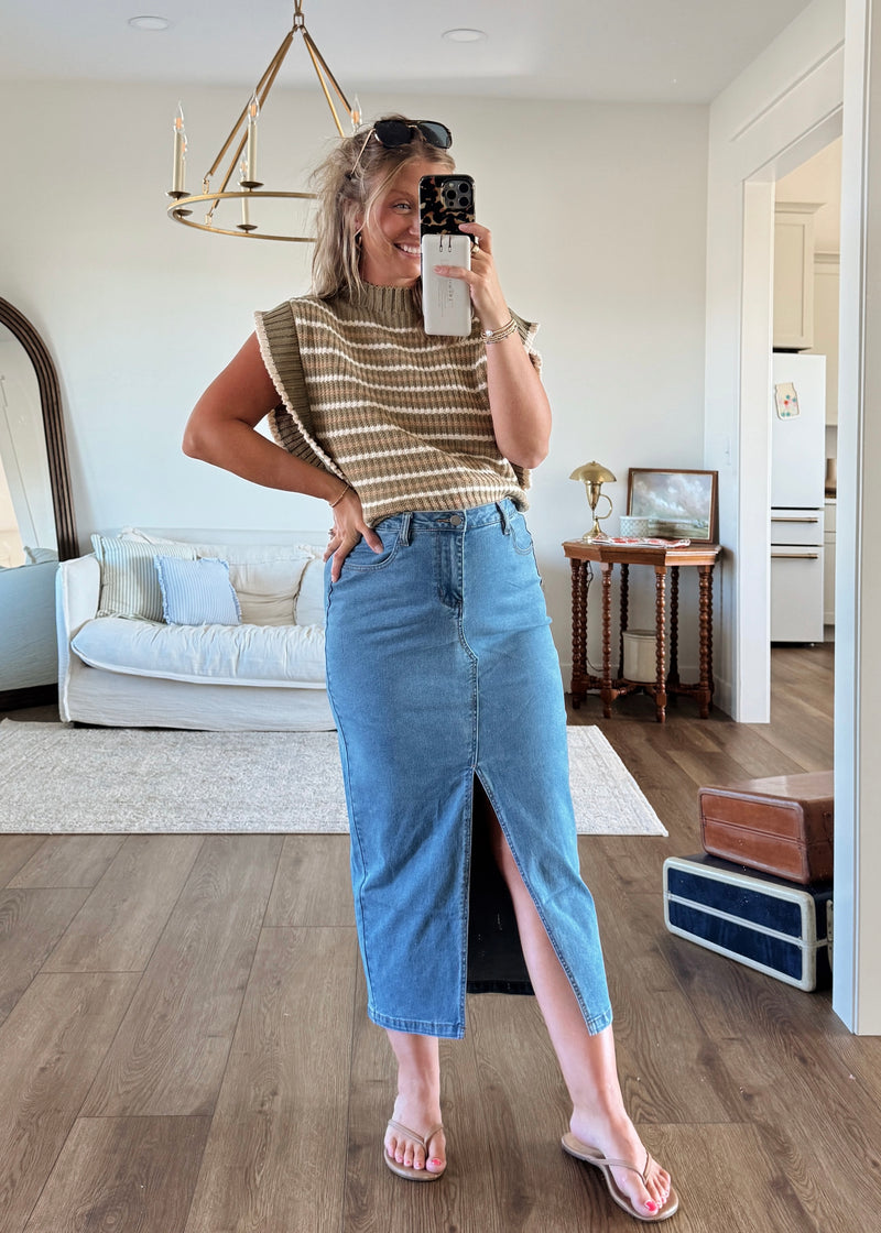 Dakota Denim Skirt