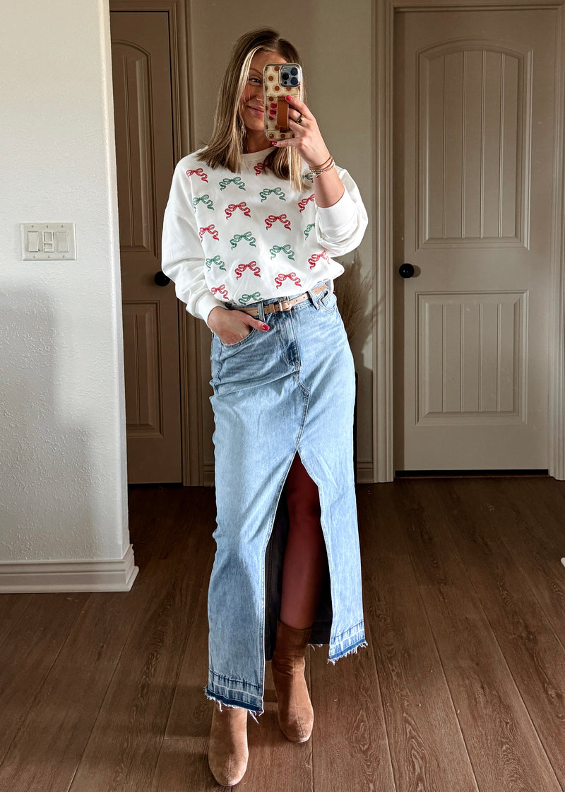 Ribbons & Bows Sweatshirt