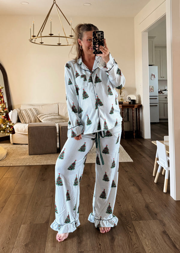 Pinstripe & Pines Jammies