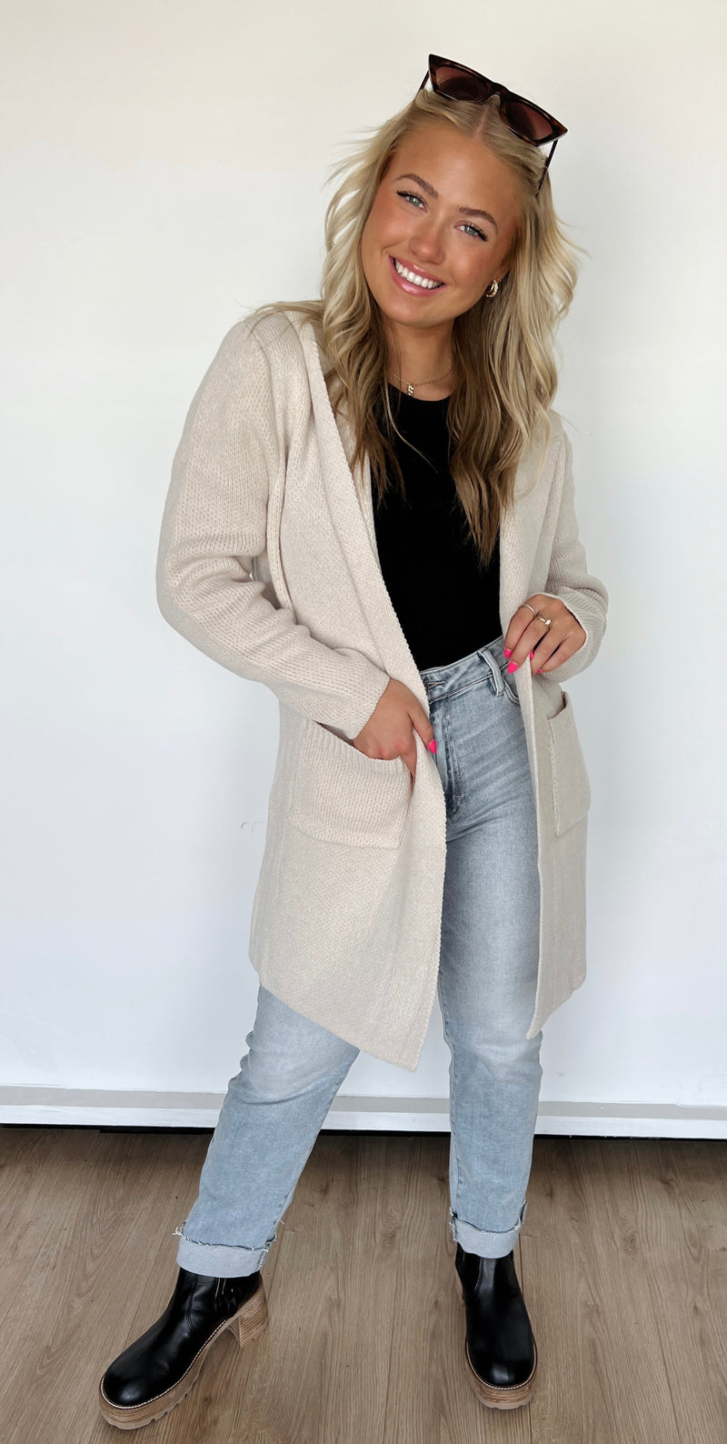 Mountain Mornings Cardi-Light Sand