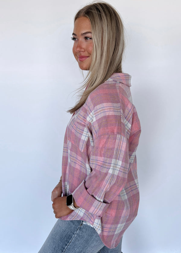 Springy Plaid Pullover