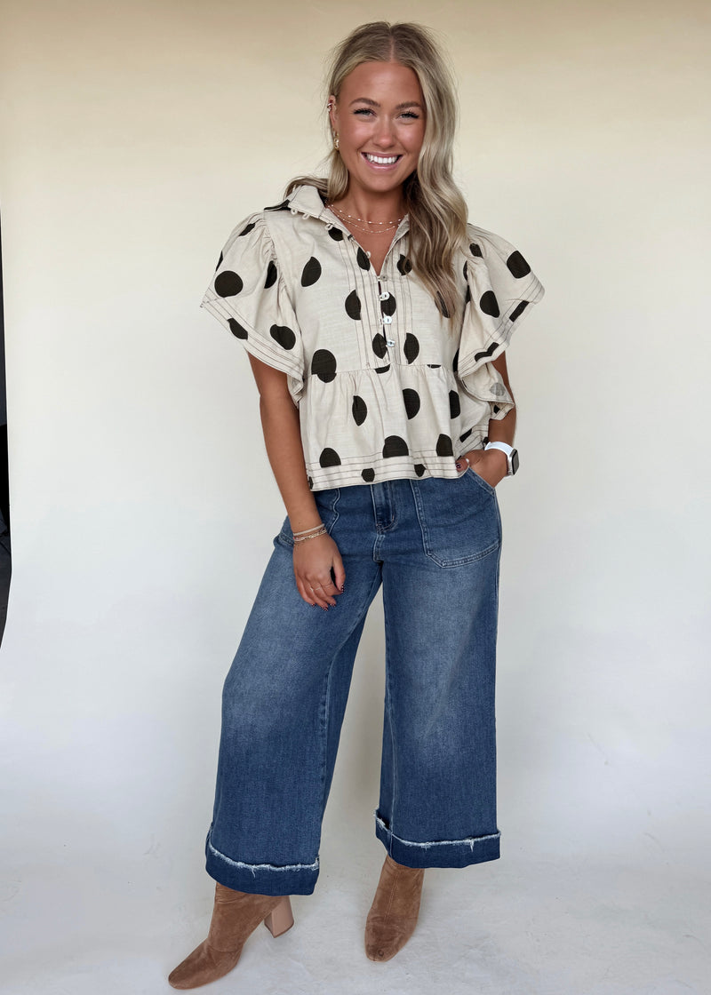 Penny Polka Dot Blouse