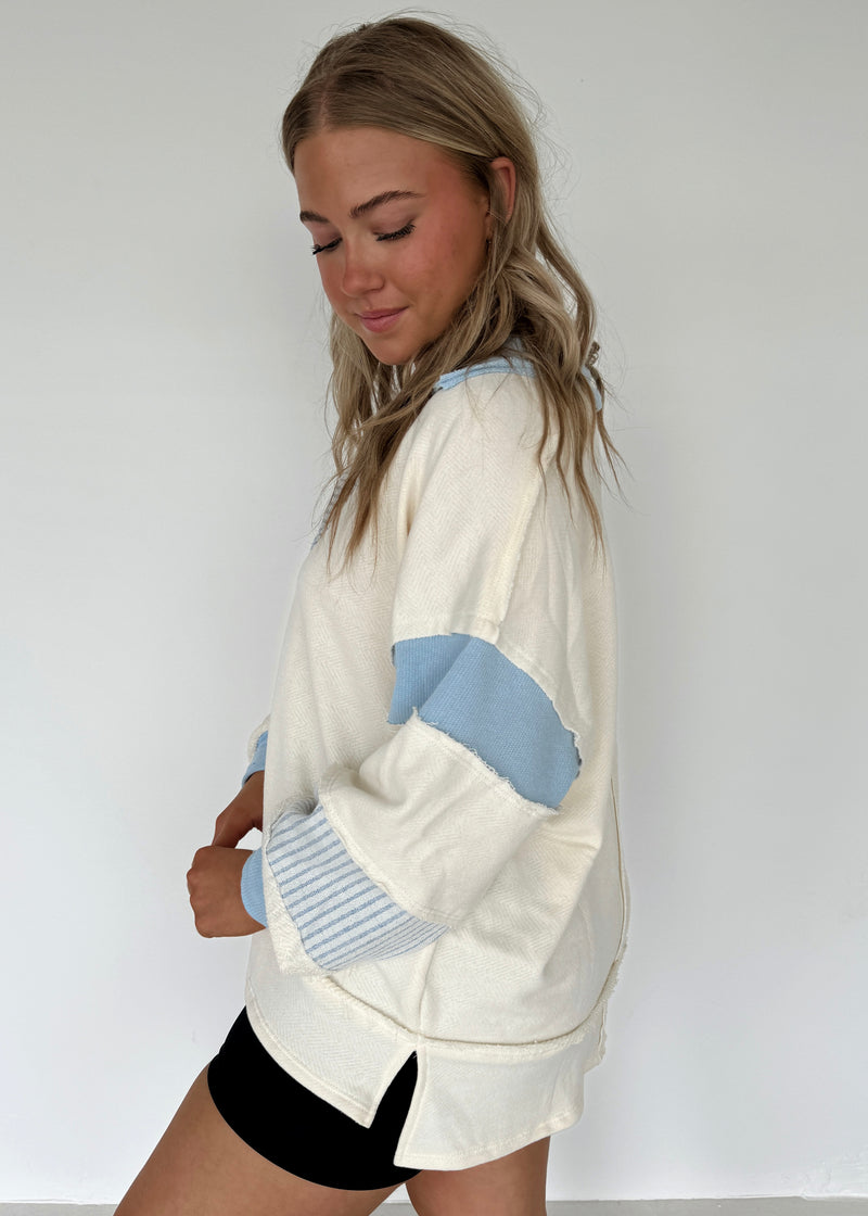 Beachy Skies Pullover