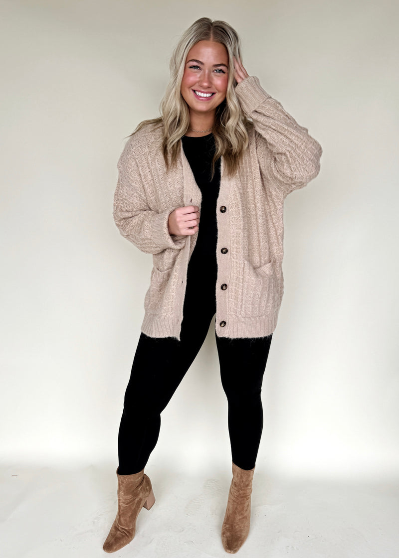 London Button Cardi