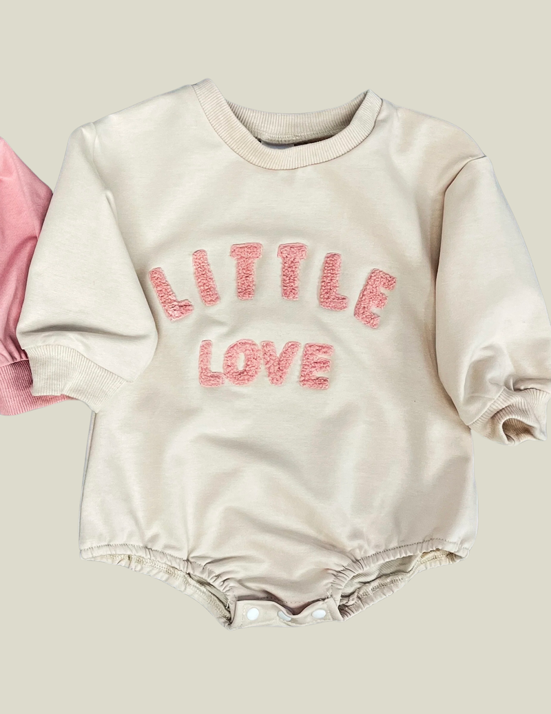 Little Love Sweatshirt Romper