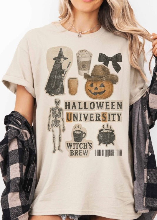 Halloween University Tee