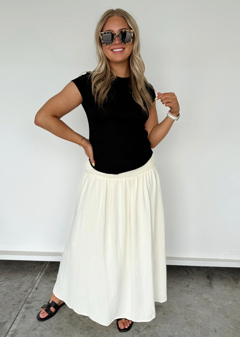 Emilia Essential Dress/Skirt-Cream