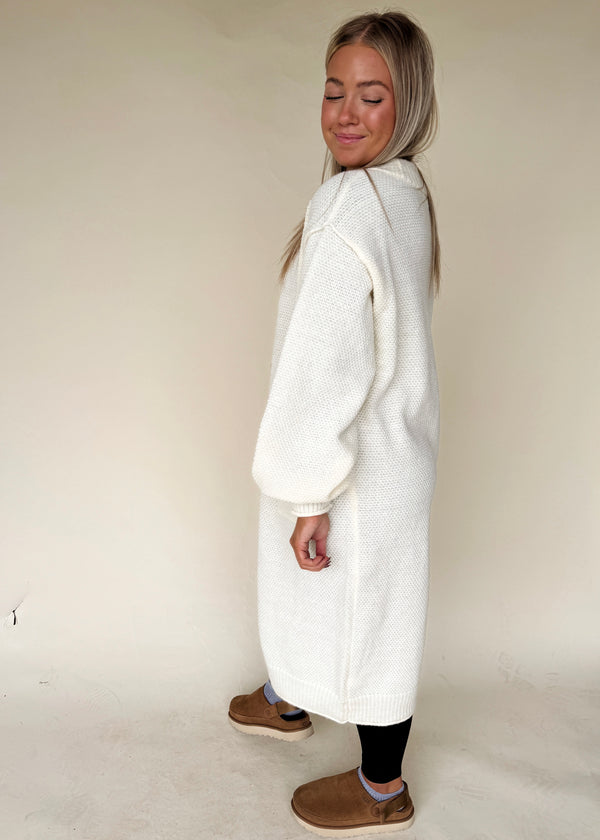 Winter Wishes Waffle Cardi