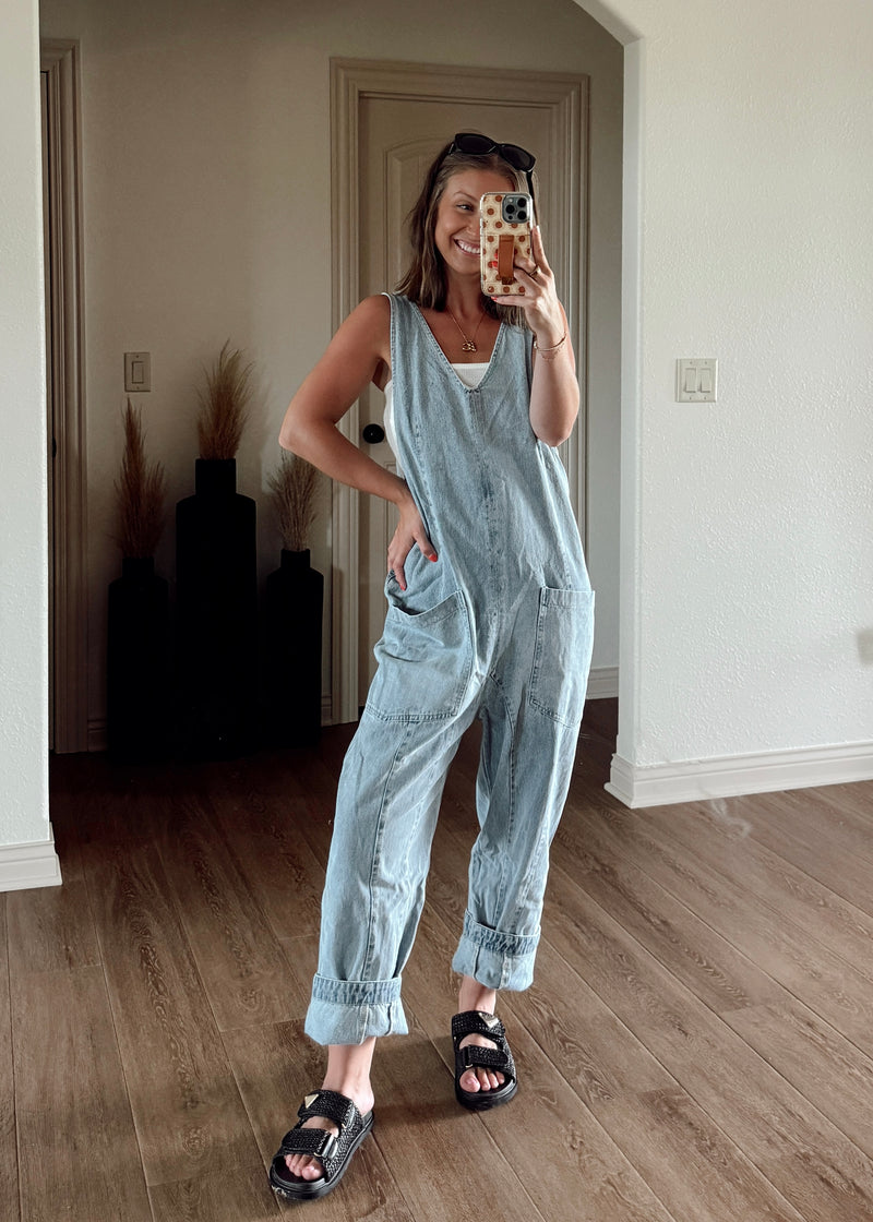 Dede Denim Jumpsuit