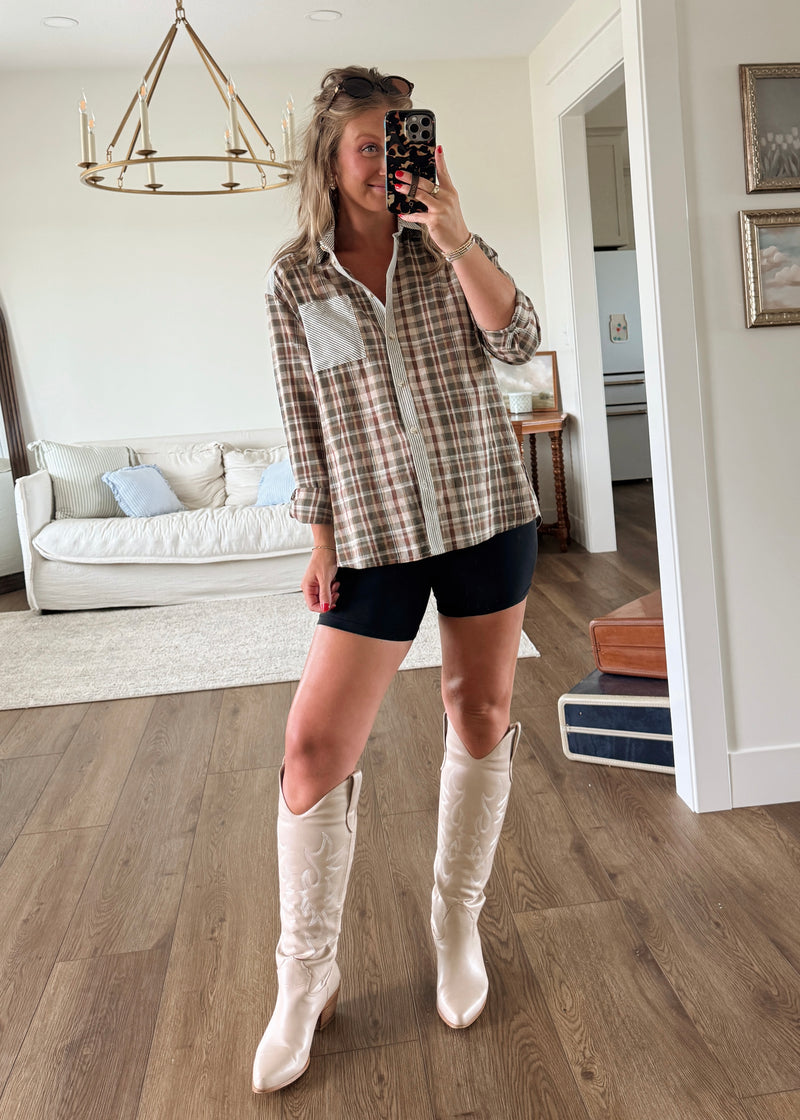 Parker Plaid Top