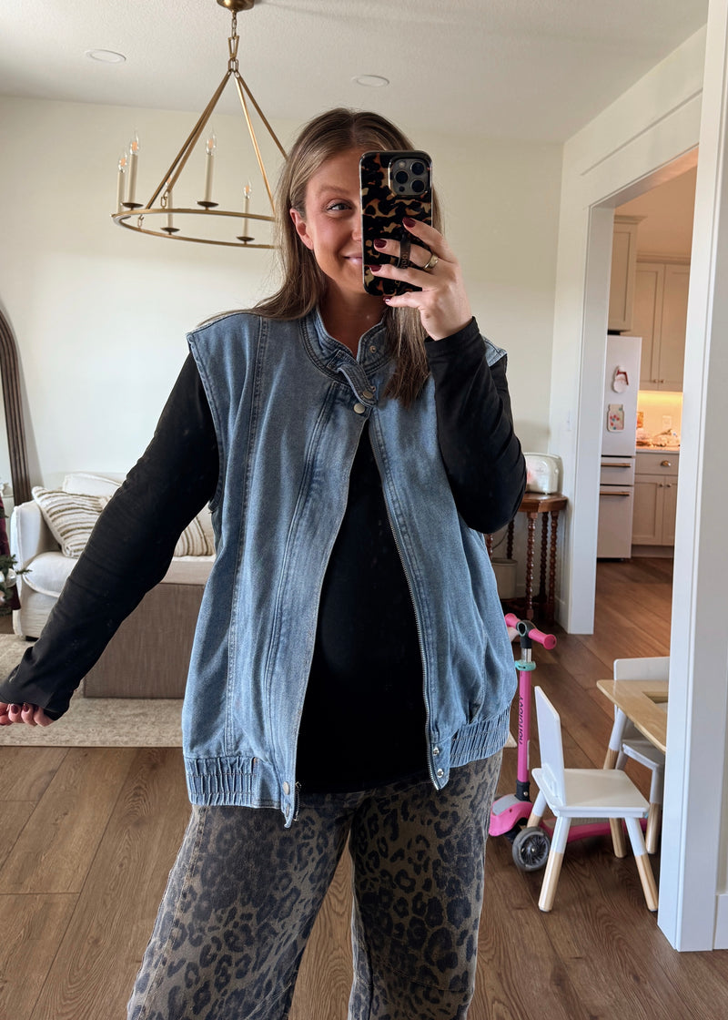 Brenna Denim Vest