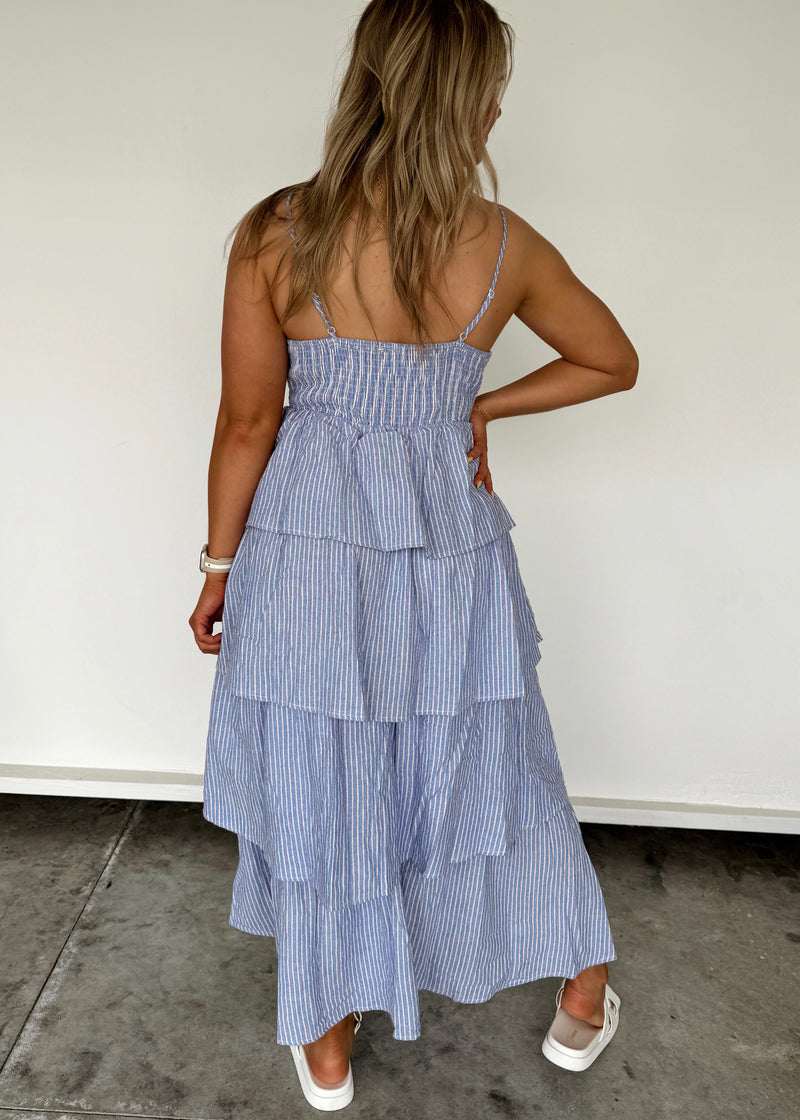 Millie Pinstripe Maxi