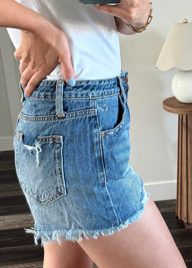 Coave Denim Shorts