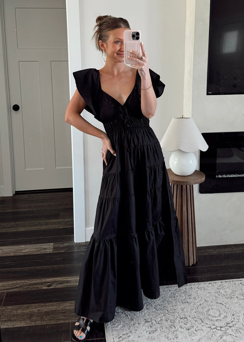 Amalfi Coast Maxi-Black