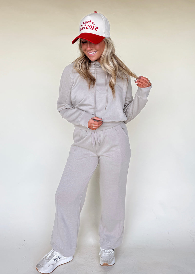 Comfort Season Hoodie- Light Mocha