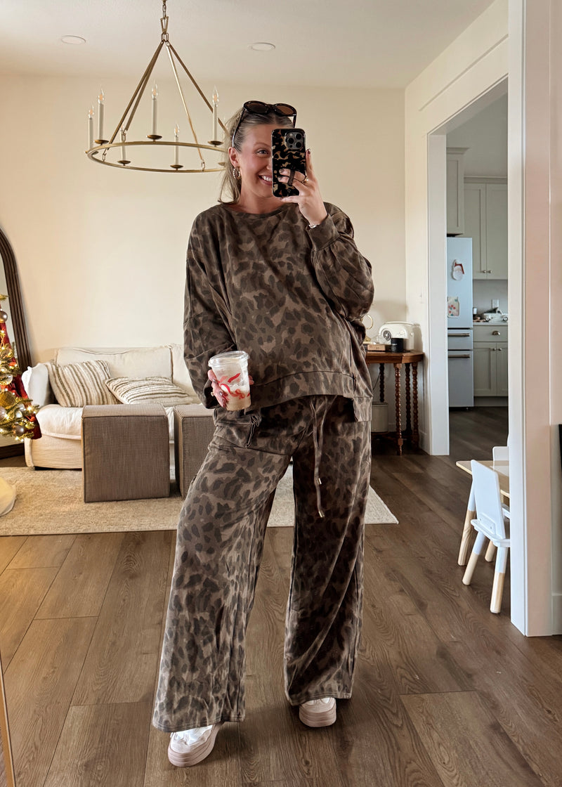 Luxe in Leopard Sweatshirt