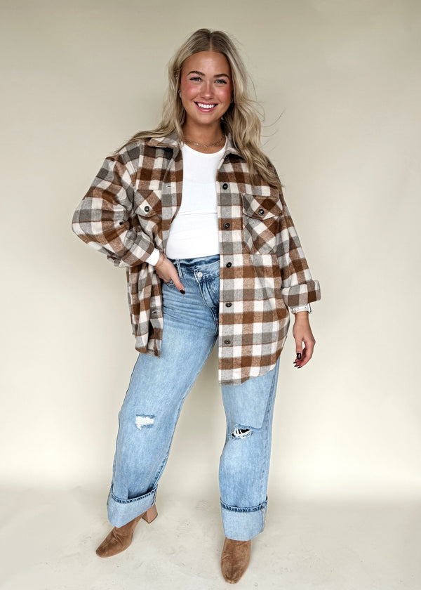 Faith Plaid Shacket