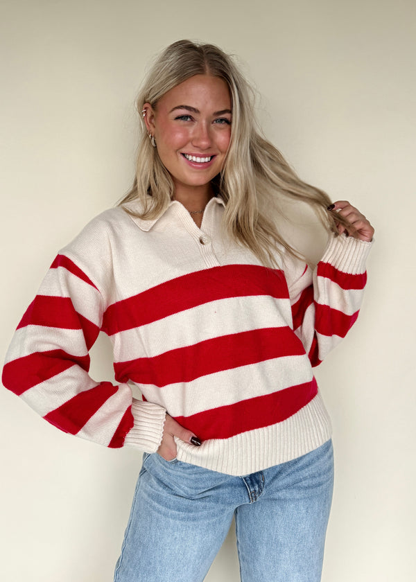 Candy Cane Lane Sweater