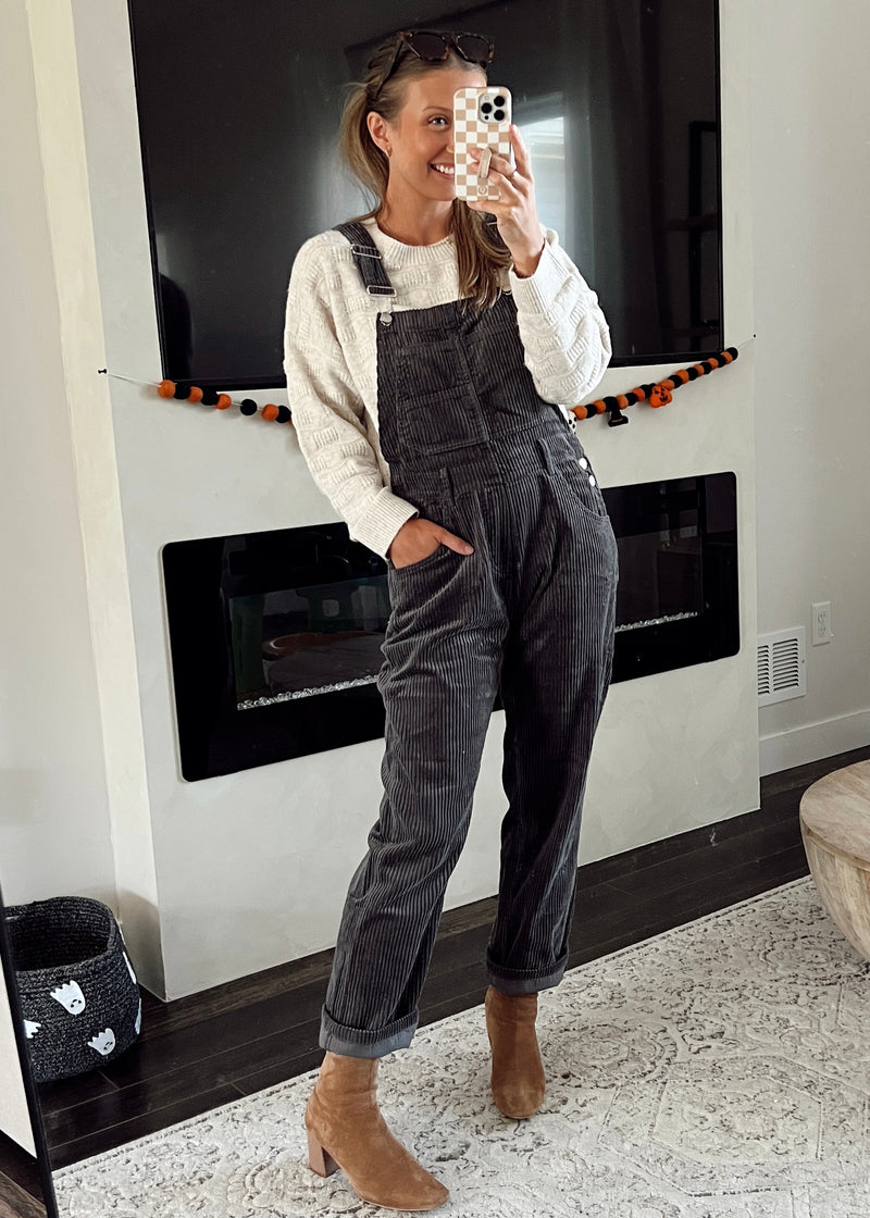 Chrissy Corduroy Overalls