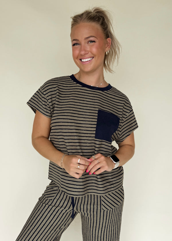 Stevie Striped Top