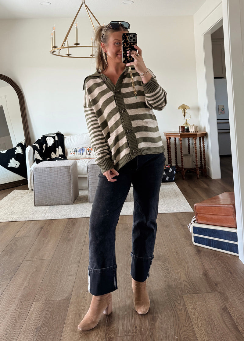 Parker Stripe Cardi