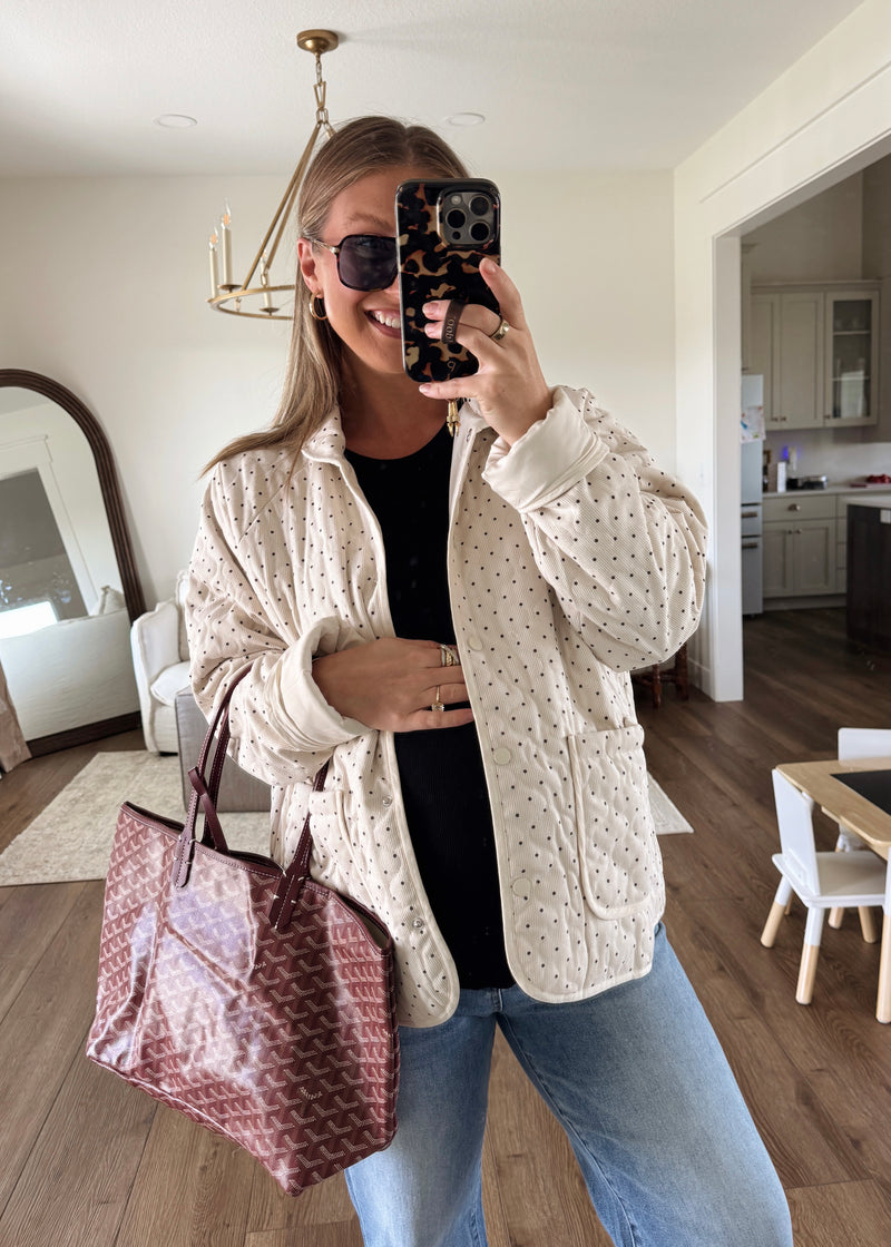 Classic Polka Dot Jacket