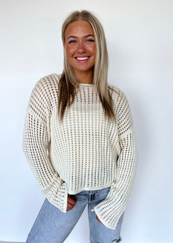 Charlotte Crochet Sweater