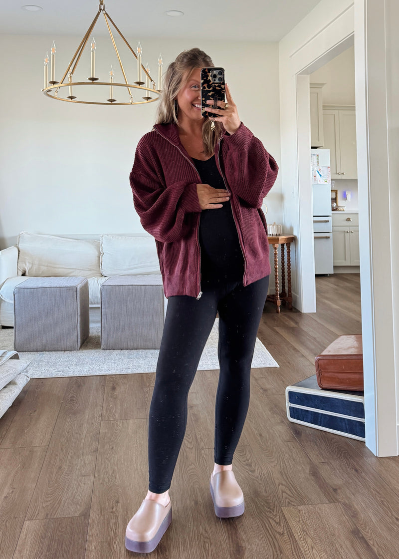 Kit Knit Zip Sweater