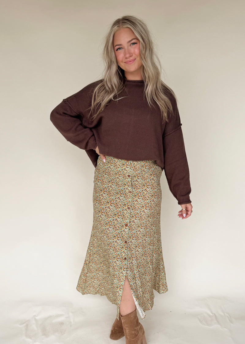 Ember Sweater- Chocolate