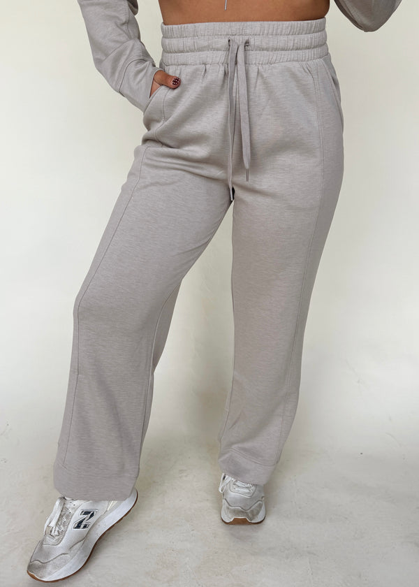 Comfort Season Pants- Light Mocha