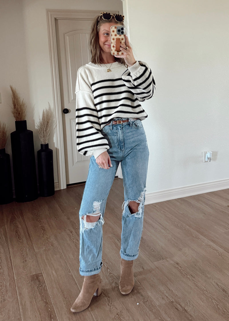 Mylie Stripe Sweater