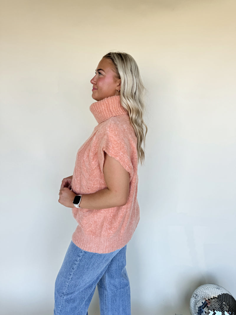 Peachy Queen Sweater Vest