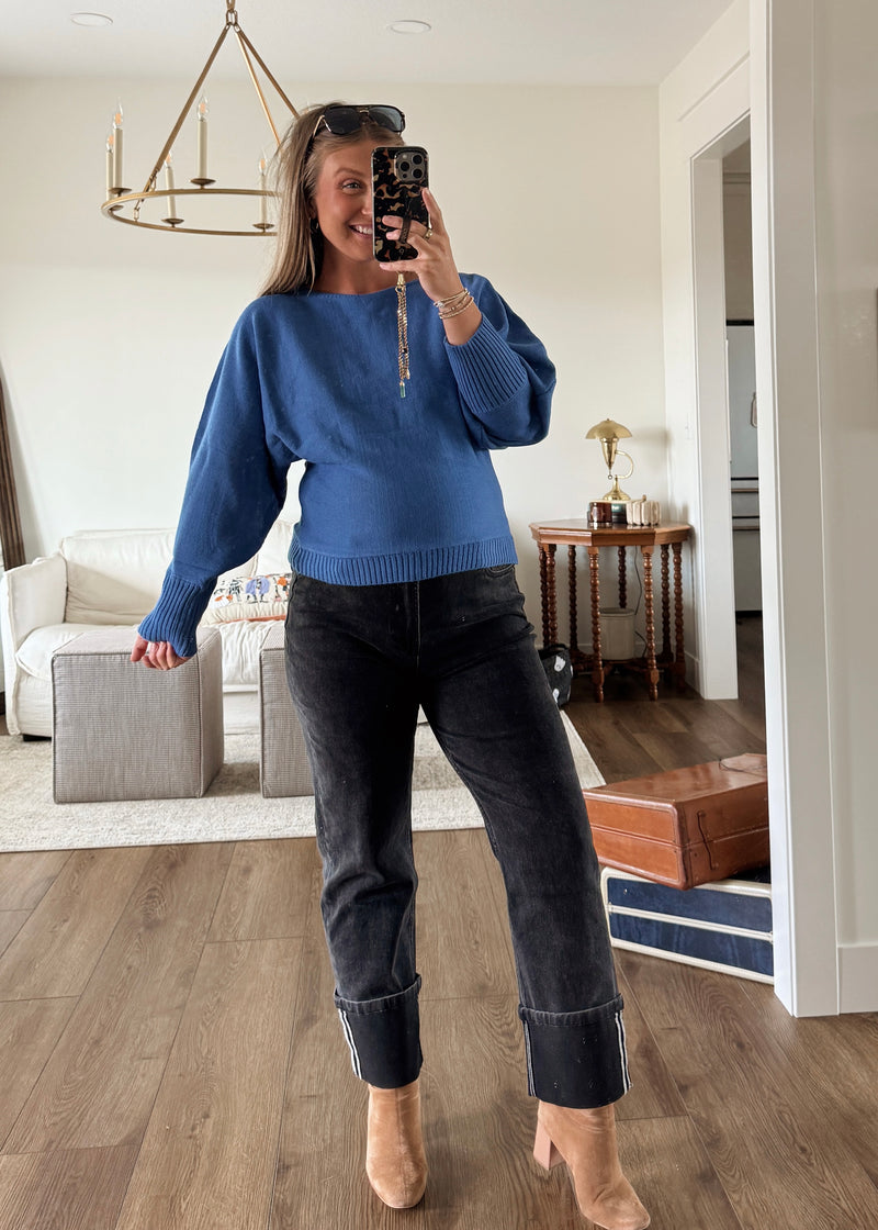 Autumn Blues Sweater