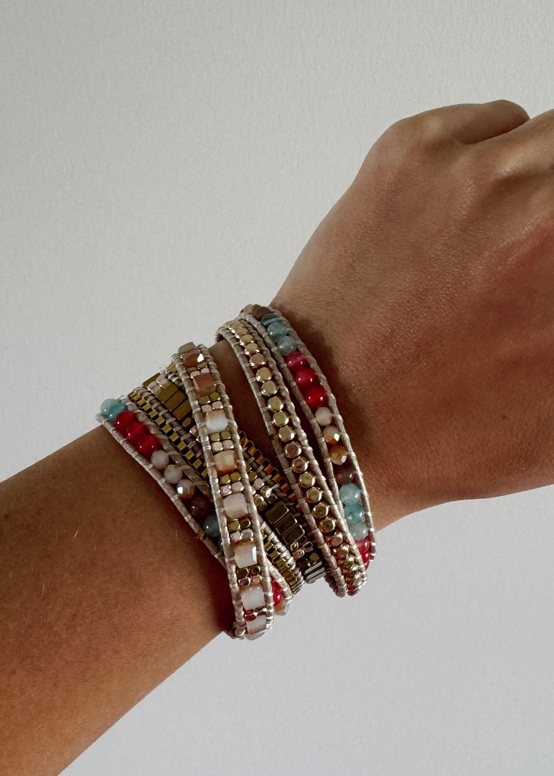 Scottie Stone Wrap Bracelet