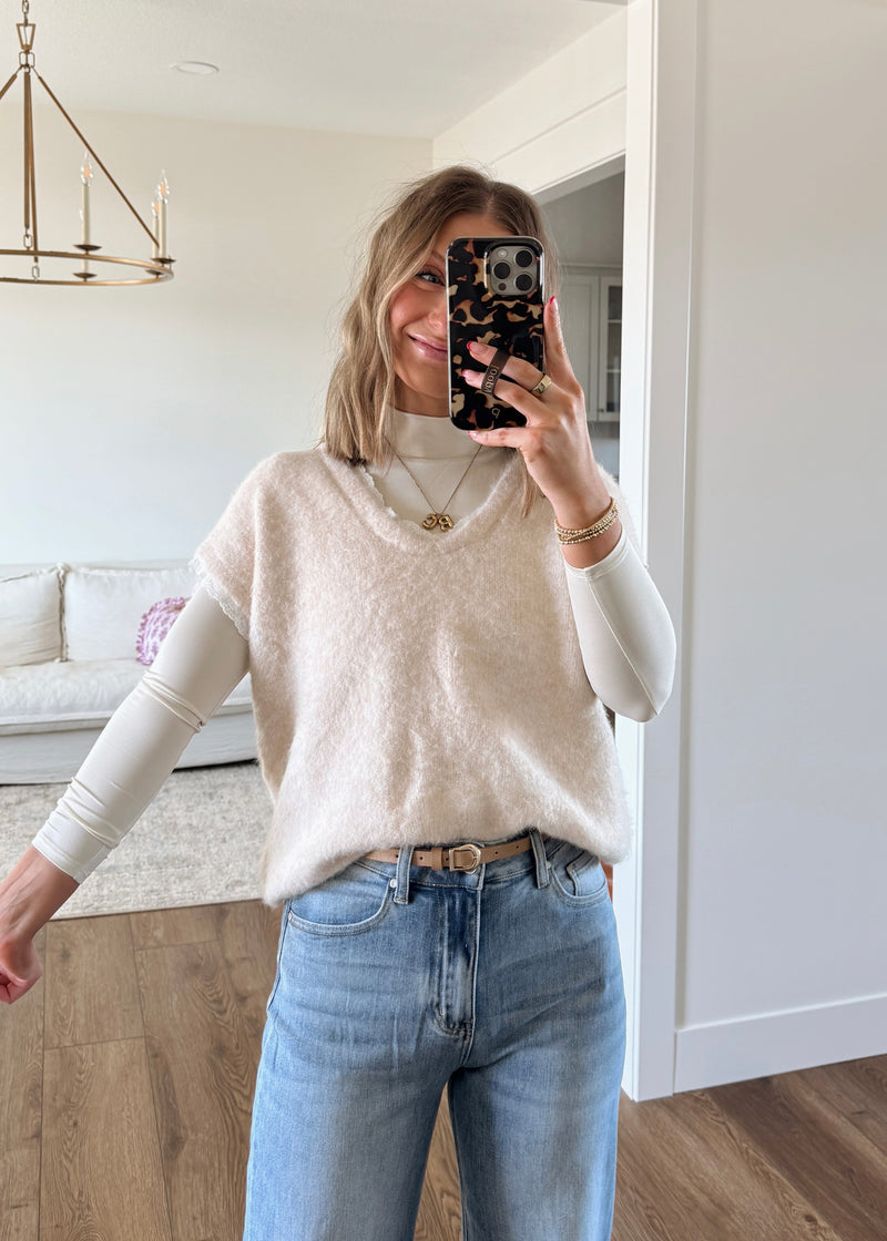 Lacy Sweater Top