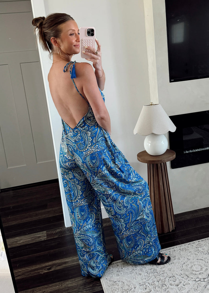 Azul Boho Jumpsuit