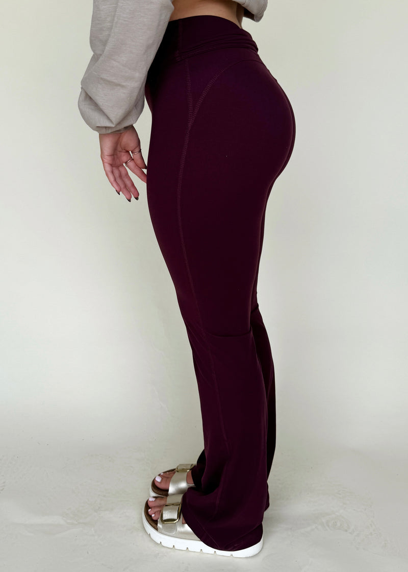 Buttersoft Flares- Mulberry
