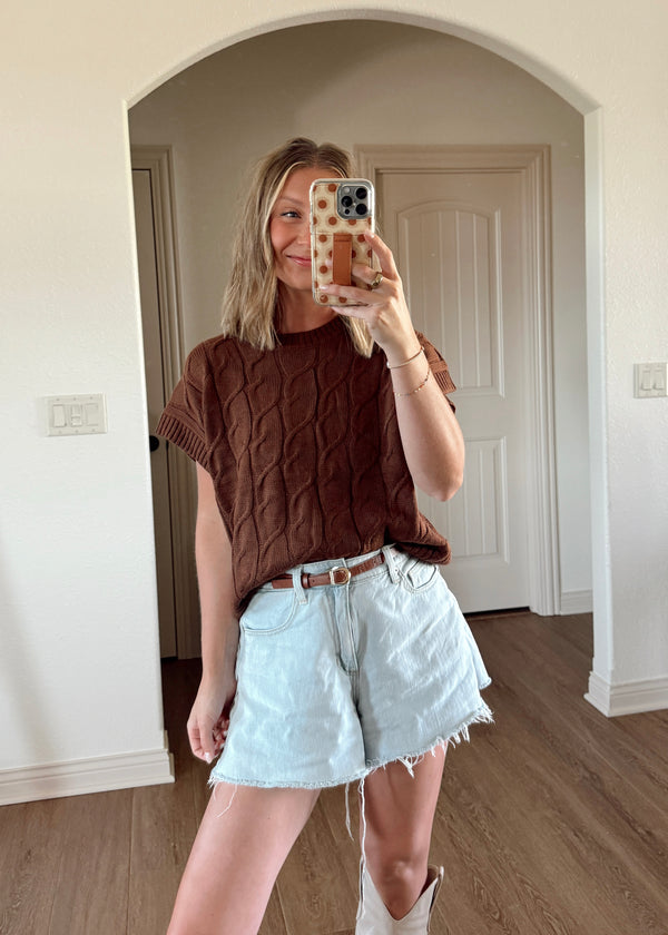 Hazelnut Sweater Top