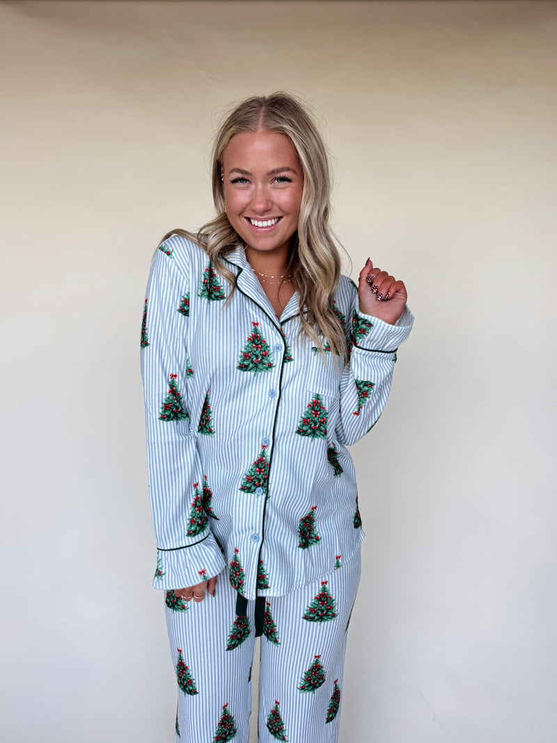 Pinstripe & Pines Jammies
