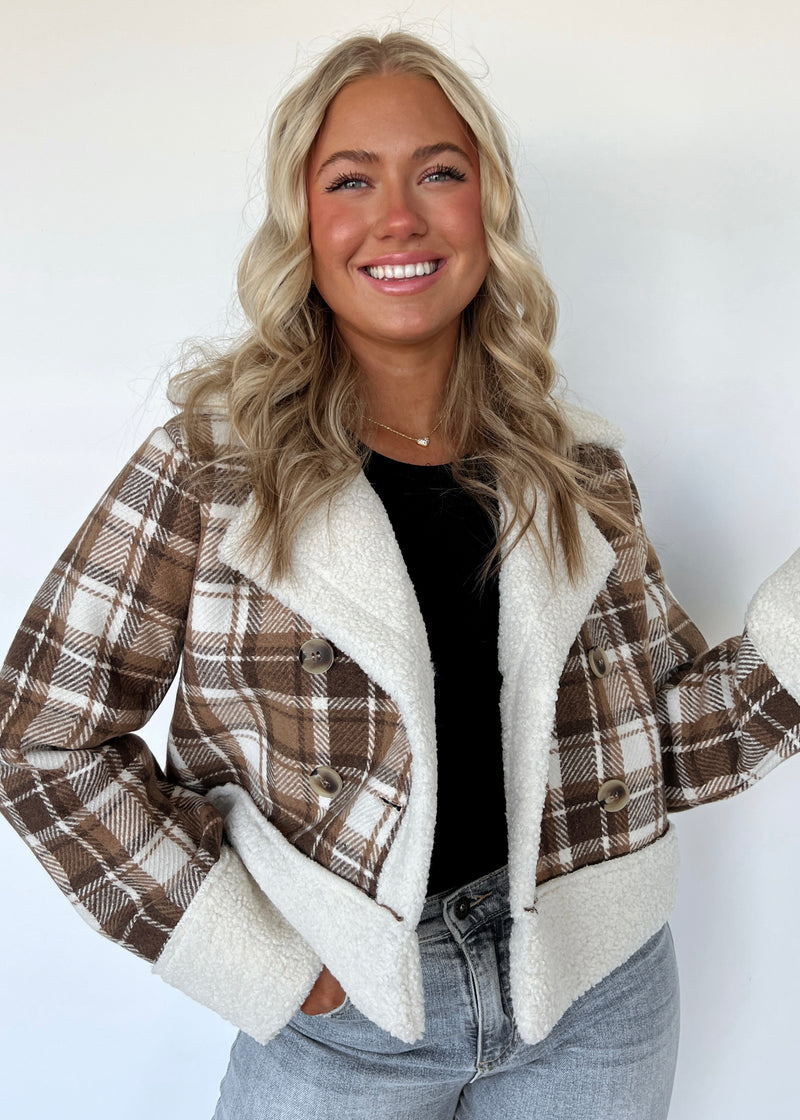 Traditions Plaid Coat