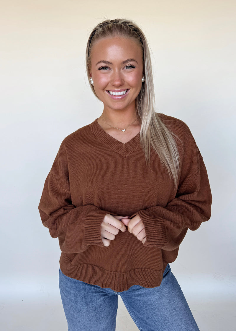 Caramel Classic Sweater